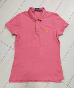ポロラルフローレン半袖ポロシャツ レディース M ピンク