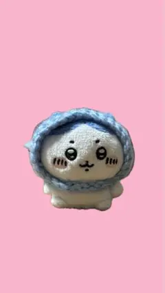 ちいかわ ハチワレ おすわりぬいぐるみ ぬい服 編み物