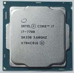 Intel Core i7-7700 CPU 本体