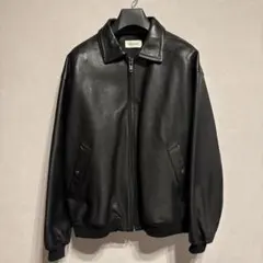 【美品】VAINL ARCHIVE レザージャケット　ブラック VAINL ARCHIVE - ヴァイナルアーカイブ / PAUL | NOTHING BUT