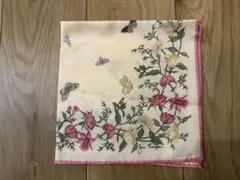 Jim Thompson シルクスカーフ 花と蝶