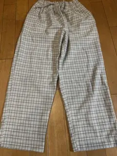 キッズ　ワイドパンツ