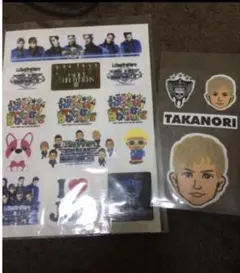 三代目JSB 岩田剛典　登坂広臣　今市隆二シール