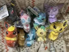 【新品・タグ付】ポケットモンスター ちょっこりさん ブイズ　ぬいぐるみ