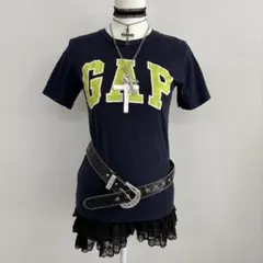 GAPピチT 平成ギャル ノームコア y2k ネイビー