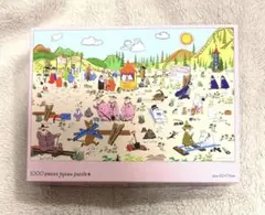 希少・廃盤】ムーミン ジグソーパズル ヘムレンさんの庭 108ピース