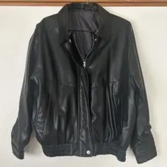 ブラックレザージャケット