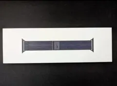 Apple Watch 46mm ブラック/ブルー Nikeスポーツループ