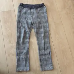 130cm チェックパンツ