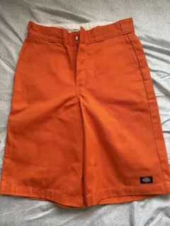 ディッキーズ　Dickies オレンジ ハーフパンツ　30