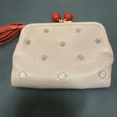 COACH コーチ ノラキスロック がま口財布 レディバグ てんとう虫 日本