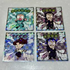 忍たま乱太郎マンチョコ　シール　4枚セット　ファミマ