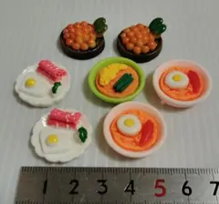 ミニチュア料理セット 6個入り