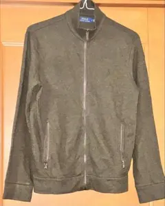 ラルフローレンホースマークフルジップジャンパーブルゾン茶色オリーブブラウンSPM