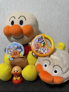 それいけ！アンパンマンメガジャンボのりもの小物入れぬいぐるみ&アンパンマン号