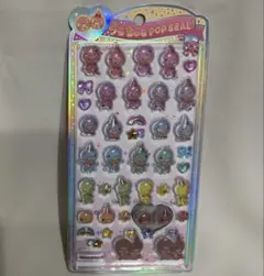 【国内正規品】新作 うるちゅるポップシール モンチッチ レインボー カラフル