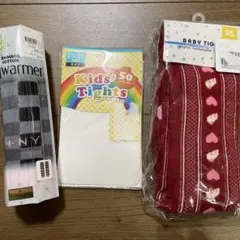レッグウォーマー　靴下　キッズ　タイツ　セット　はいはいサポーター　女の子
