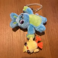 トイストーリー ダッキーandバニー　ぬいぐるみキーホルダー　チェーン付き