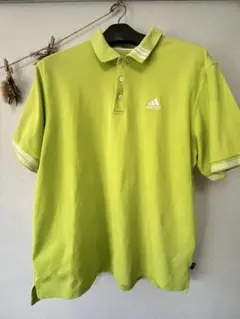 adidas クライマライト ポロシャツ O/XO ライムグリーン