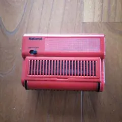 National 赤色 ON/OFFスイッチレコードクリーナージャンク品