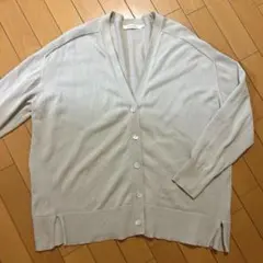 AMERICAN HOLIC Vネックカーディガン グレーベージュ Mサイズ