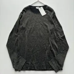 新品　ポールスミス ラメニット 長袖 クルーネック 光沢 ブラック 日本製のサムネイル