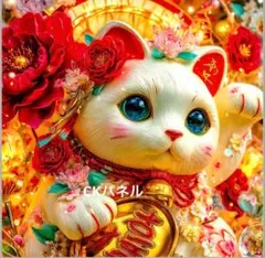 516★オーダーページ★ハンカチ　招き猫柄10/4