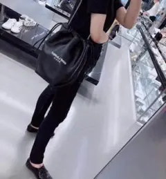 今日まで値下げ　SAINT LAURENT テディ　バケット　巾着バック