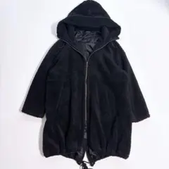 JOURNAL STANDARD ジャーナルスタンダード　ボアフードコート　黒