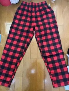 Mサイズ　cookman シェフパンツ　バッファロー　チェック　クックマン