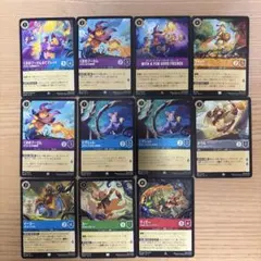 ロルカナ プロモ ガストン スクルージ チチャ ラプンツェル ピノキオ