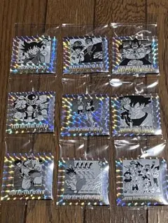 9枚セット ドラゴンボールシールウエハース　40周年記念