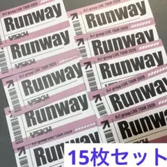 Aぇ! group Runway チケット風 落下物 15枚セットのサムネイル