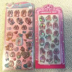 おぱんちゅ　立体シール　アクリルシール　2枚セット　安い　3Dシール 硬いシール