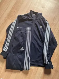 adidas ジャージ 上下セット ネイビー