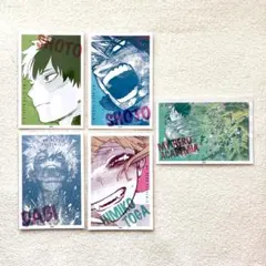 ヒロアカ原画展　ワンシーンカードコレクション　轟＋荼毘＋トガ＋集合セット