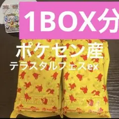 ポケセン産 ポケモンセンター産 テラスタルフェスex 1BOX分 10パック