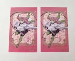 鬼滅の刃 メモリアルクリアカードコレクション 甘露寺蜜璃 2枚