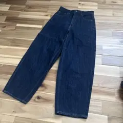 【美品】GU　コクーンシルエットジーンズ　M