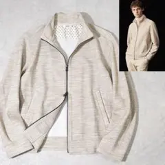 24AW JOSEPH ABBOUD ウール混 Wジップブルゾン ドライバーズのサムネイル