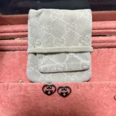 GUCCI インターロッキングG ハート ピアスのサムネイル