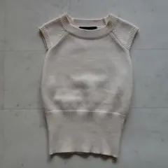 Y204)ZARA【S】ノースリーブセーター