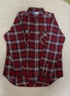 BACK NUMBER ネルシャツ L サイズ