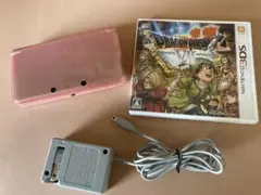 【完動品】ニンテンドー3DS ミスティピンク + ドラゴンクエストVII セット
