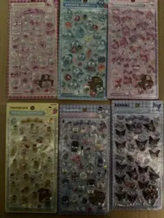 【正規品】ボンボンドロップ　シール　サンリオ 6枚まとめ売り