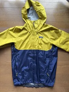 patagonia マウンテンパーカー イエロー/ネイビー