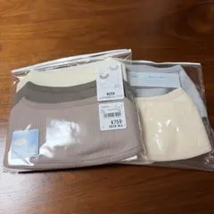 西松屋　よだれを通さないスタイ【新品】5枚のサムネイル