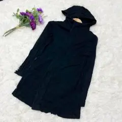 ENCHANTEMENT…? フード付きロングジャケット リヨセルコットン
