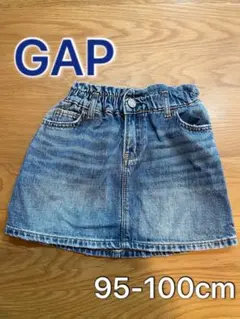 【美品】GAP デニムスカート 95-100cm ミニスカート