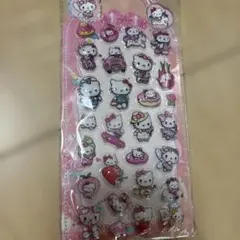 ぷくぷくシール　ハローキティ